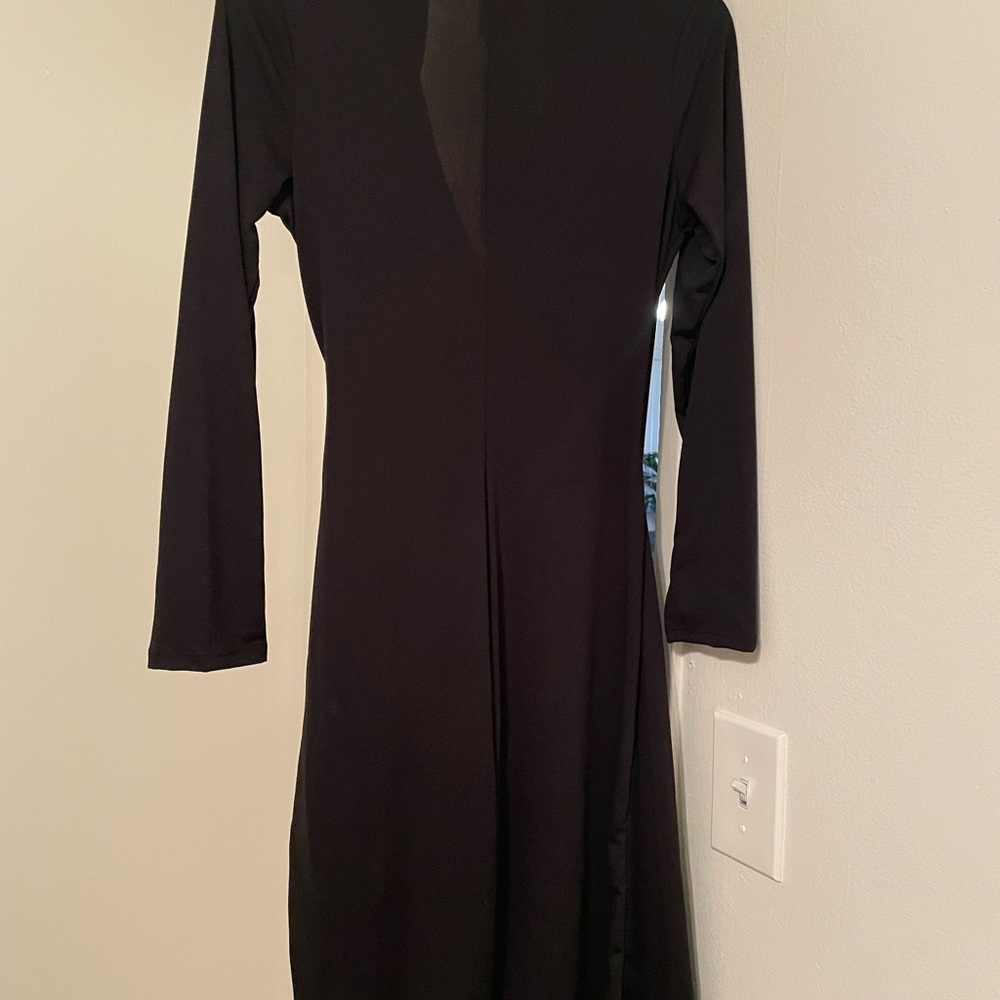 Black wrap dress - Picture 5 of 6